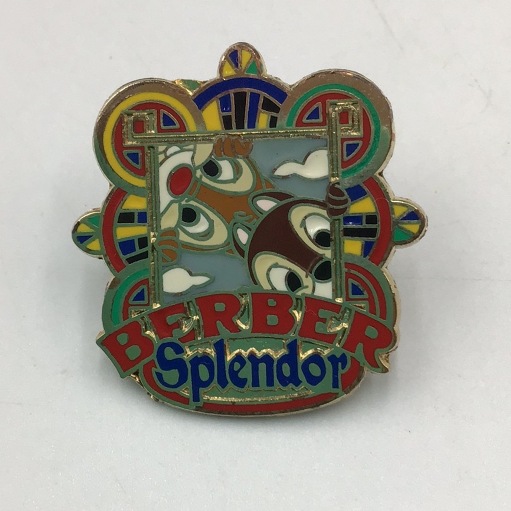 Disney DCL Adventures - Berber Splendor Chip & Dale Pin